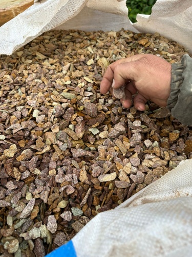 Златолит персиковый декоративная каменная крошка купить в Йошкар-Оле