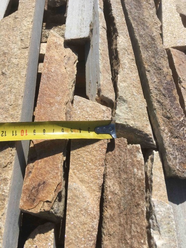 Горбушка златолит золотистый для облицовки купить в Йошкар-Оле