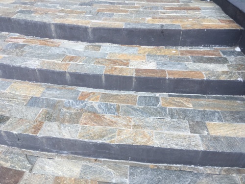 Плитка из Златолита Уральского для лестницы купить в Йошкар-Оле