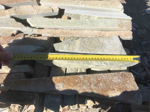 Горбушка златолит золотистый для облицовки купить в Йошкар-Оле