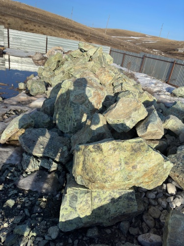 Камни для ландшафтного дизайна зелёные 10-60 килограмм купить в Йошкар-Оле