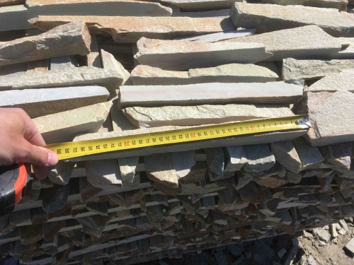 Горбушка златолит золотистый для облицовки купить в Йошкар-Оле