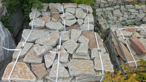 Гранитный плитняк галтованный для парковки купить в Йошкар-Оле