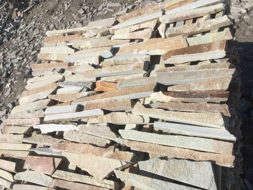 Горбушка златолит золотистый для облицовки купить в Йошкар-Оле