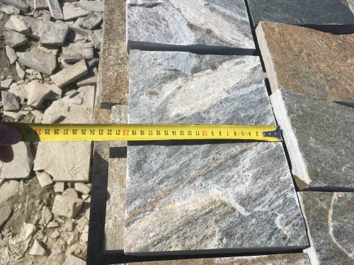 Плитка пилёная златолит Уральский для цоколя, отмостки купить в Йошкар-Оле