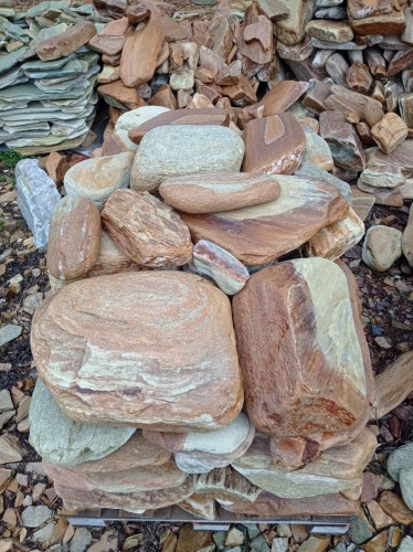 Златолит жёлтый, жёлто-зелёный глыбки и валуны для ланшафтного дизайна купить в Йошкар-Оле