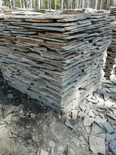 Плитняк златолит Уральский для цоколя, отмостки купить в Йошкар-Оле