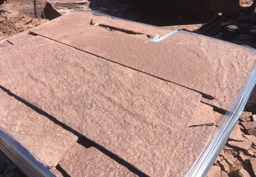 Плитняк лемезит бордовый для ступеней 20-25 мм купить в Йошкар-Оле